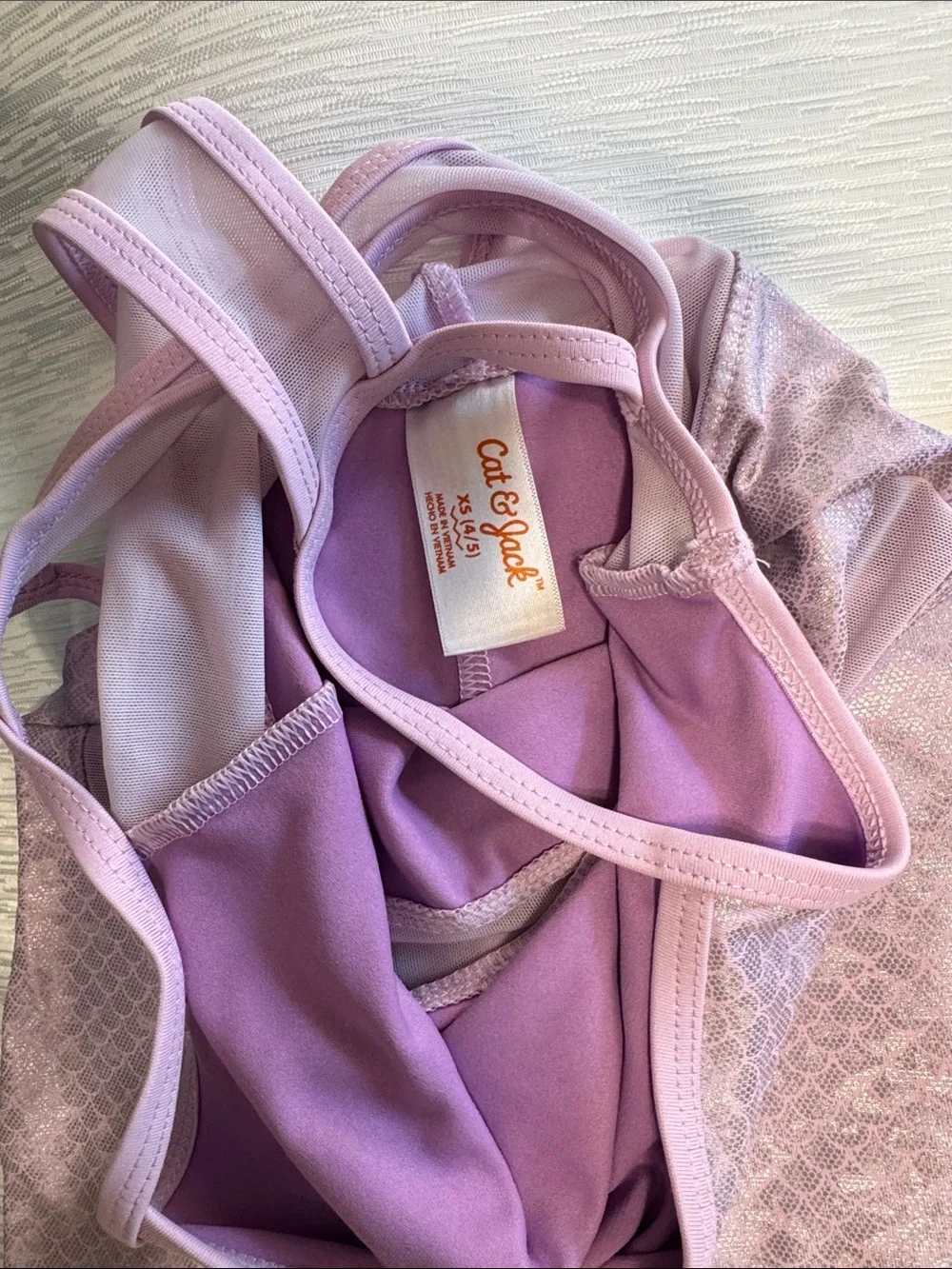 Lot of 5 Girls' Gymnastics Leotard Rompers - Pink, Purple, Blue, Black